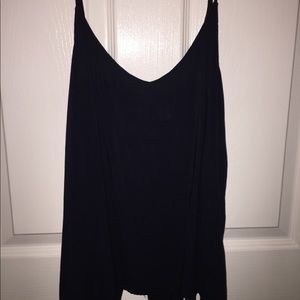 Navy cute tank top